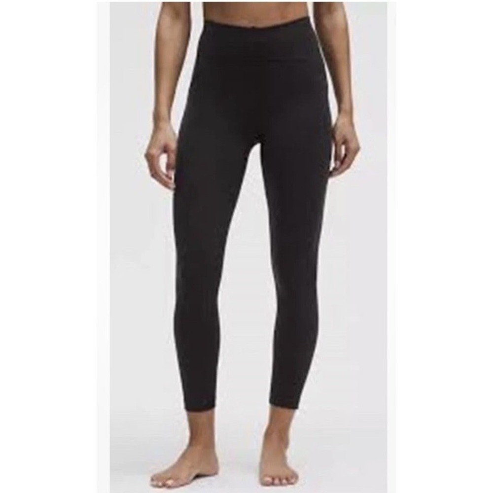 Lululemon Instill High-Rise Tight 25" Womens SZ 2 $118 HR Black Leggings‎ W5DJTS